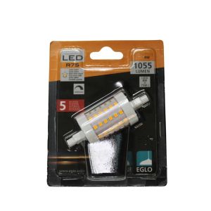 PVH Eglo Led R7S 78 Mm 8W Dimmable Light Bulb 2700K White 1 Each 11832