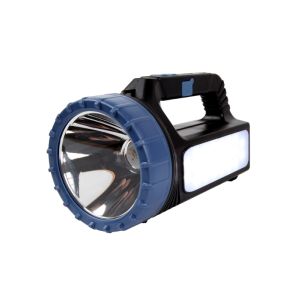 High-Power Rechargeable LED Searchlight W/ Side Work Light
