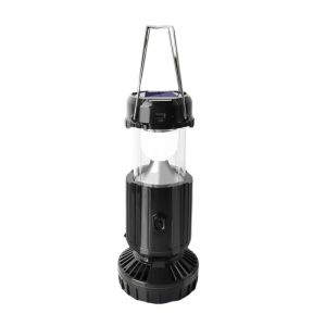Solar Tent Light With Fan Big 1800mAh White Light 1 Ea AOE-BJ0807-125