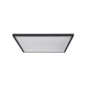 LED Ceiling Panel Light Rectangular 48w 595x595x35 Black 1Ea 92PANEL022W/BL