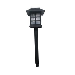 Solar Ground Light Ip44 0.06w Blk 1Ea 98SOL5520