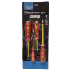 Insulated Screwdriver 4 Pc Set 1 Each CXE4074