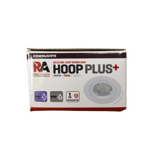 Downlight Hoop Plus Fixed Gu10 White  HP/FW