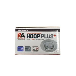 Downlight Hoop Plus Fixed Gu10 Satin Chrome  HP/FSC