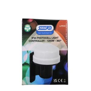 Selectric IP44 Photocell Light Controller 1 Ea LFPC5