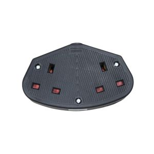 Allied Trailing Socket Heavy Duty 2G 13A Black 1 Ea 8828RB