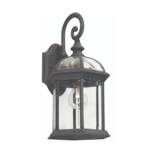 LAMP. EXT. WHITE WALL 1L E27 100W