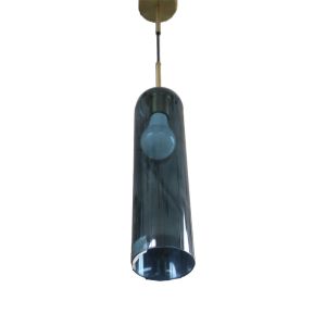 Colgante Azul E27 1x60W 1 Each P8326-1BLUE