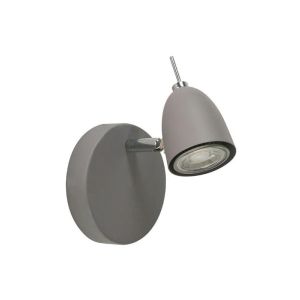 Wall Lamp Matt Grey 1L 1 Each GU10 50W 19 23311-4
