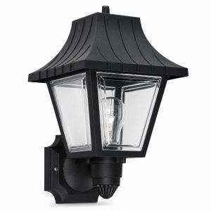 Lumicentro Plastic Outdoor Lamp Twin Pack Black 1 Each 46 71260-11
