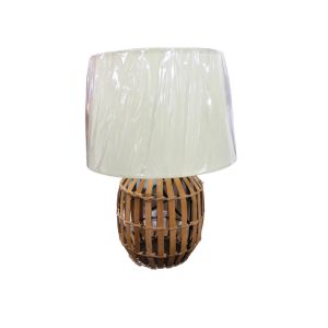 Lumicentro Table Lamp 1Lt Bamboo  1 Ea 21172-9