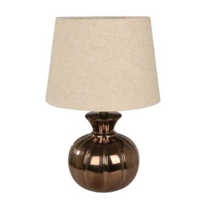 Lumicentro Table Lamp 1Lt Coffee Gold 1 Ea 21182-0