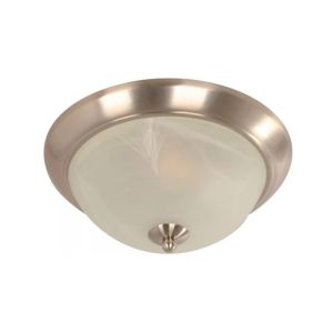 Lumicentro Led Ceiling Lamp 12W 6000K Satin Nickel 1 Ea 21612-1