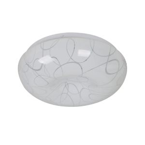 Lumicentro Led Ceiling Lamp 12W 6000K Milky White 1 Ea 21613-1