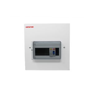 Contactum RCD 80A Flush Panel 6 Way White 1 Each CPR068MF