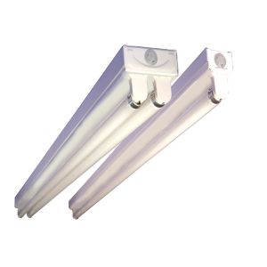 Cronexrabo Argent Double Fluo Batten Fitting 4Ft White CXE4004 / DK T8/017 2X3