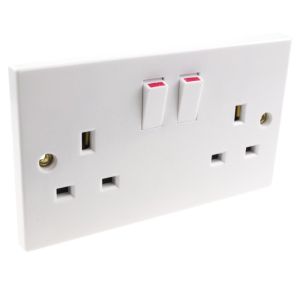 Jendee Trading Co. Double Outlet 220V 1 Each CEDSSK2