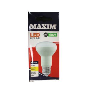 9W=60W LED ES R63 Lamp Warm White 1 Each 60MLR63ESWW5X10