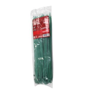 ACE CABLE TIES 30CM (11.8IN) 50LB GREEN 100 PK 3999435