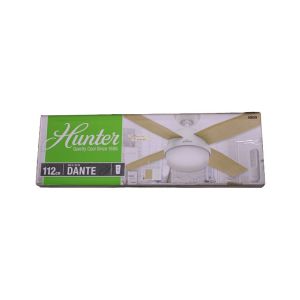 Hunter Fan  - Dante Fan 240V 50hz 44 In  112 cm 1 Each HU-50629