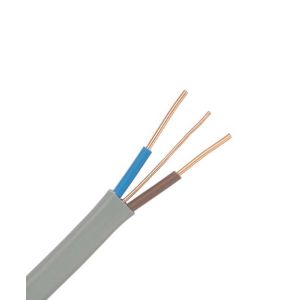 Twin And Earth Cable 2.5 Mm White 1 Yd 113052