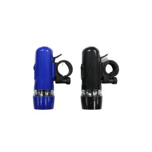 Diamond COB LED Bike Light / Flashlight Blue / Black   1 Ea LED-0166