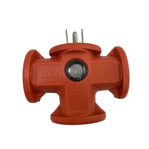 Ace Grounding Adaptor Orange 1 Each 3369477
