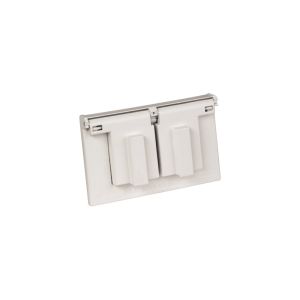 Aluminum Duplex Weatherproof Cover White 1 Each 613125