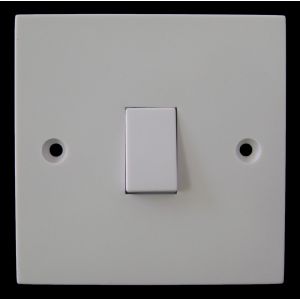 Cronexrabo 1 Gang 1 Way Switch White 1 Each CXE7018