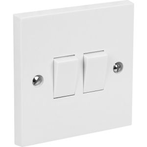 Jendee Trading Co. 2 Gang 2 Way Switch 1 Each CEDS22