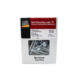 Hillman Truss Washer Head Needle Point Lath Screws 8X2 Inch  1 Ea 47284