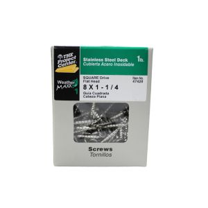 Hillman Square Drive Deck Screws 8 x 1 1/4
