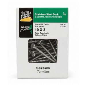 Hillman Square Drive Deck Screws 10 x 3