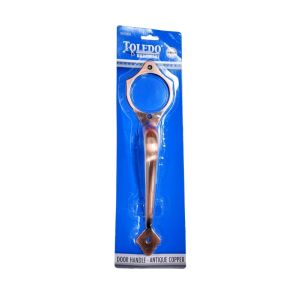 Toledo Antique Copper Door Handle