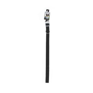 Boss Pet Products Nylon Collar (Double)  1x18 In Black Double 1 Each 2951803
