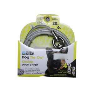  Boss Pet Products Dog Tie Out (Xlarge) 20 In Zinc 1 Each Q5720 000 99