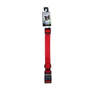  Boss Pet Products Adjustable Nylon Collar 1x18x26 In Red 1 Each 2958001
