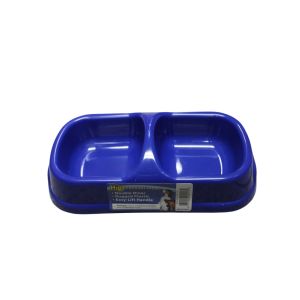 Hilo Double Diner Feeding Dish Blue 1 Each 00212H