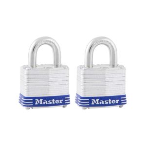 Ace Master Lock Laminated Double Locking Padlock 2s 1 1/2 In Steel 1 Each 5