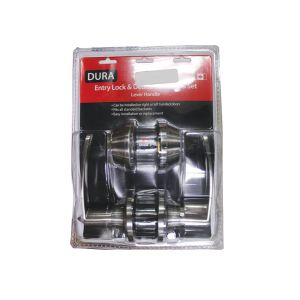 Dura Combo Straight Lever Deadbolt 1 Each 6491ET+7312SN