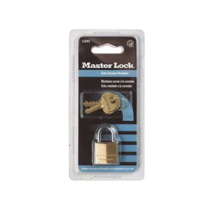 Master Lock Pin Cylinder Padlock 3/4 In Brass 1 Each 54949