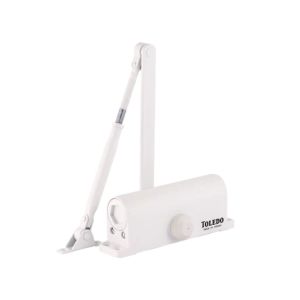  Toledo  Heavy Duty Door Closer 41x94 In White 1 Each T-TC104W