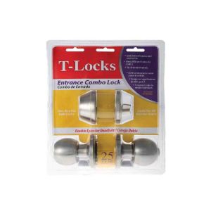  Toledo  Double Combo Set T Lock  Antique Brass 1 Each T-T871L312US5