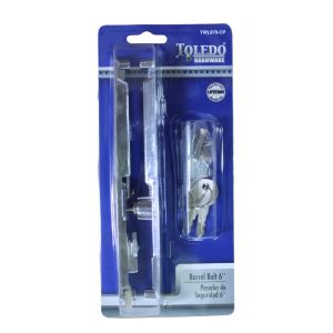  Toledo  Sliding Door Latch Chrome Plated 1 Each T-TWL979CP