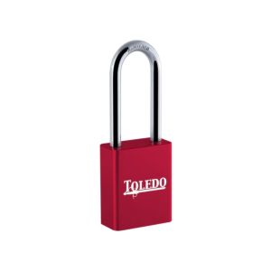 Toledo Solid Padlock 19 Mm Red 1 Each T-TBK92AL-RED