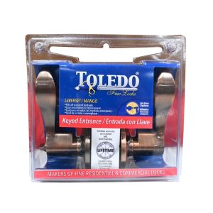 Toledo T Lock Exterior  Leverset 1 Each T-V1900JAUS11