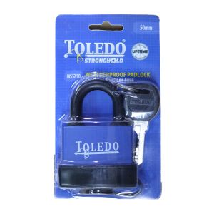 Toledo Weatherproof Padlock 50Mm  1 Ea MS5750