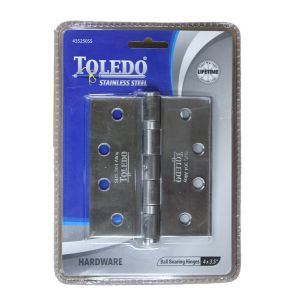 Toledo Stainless Steel Hinges 4X3.5X2.5 2Bb  1 Ea 435250SS