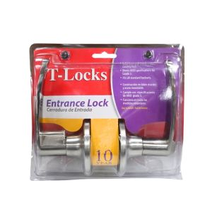  Toledo  Exterior Lock Barcelona Lever Satin Nickel 1 Each T431BAUS15