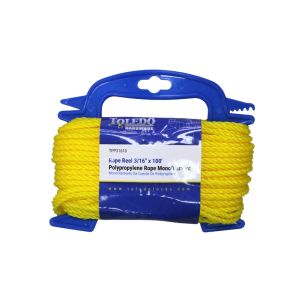Toledo Rope Reel Three 16th X 100Ft  1 Ea TPP31610